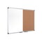 Mastervision MasterVision Maya Combo Whiteboard/Cork Board, Wall Mount, 36"x48", Aluminum Frame XA0502170 - alternate 3